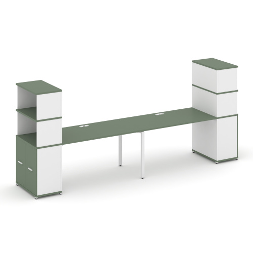 Бенч-система с опорными распашными шкафами Concept CN.ORS-232 фото 5