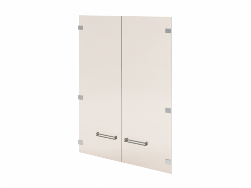 Двери средние стеклянные D-022