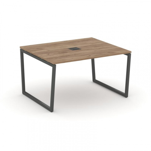 Style Project Стол переговорный SN-4T2.SPRG-034 Акация Лорка/Металл Антрацит/Заглушка Металл Антраци фото 23