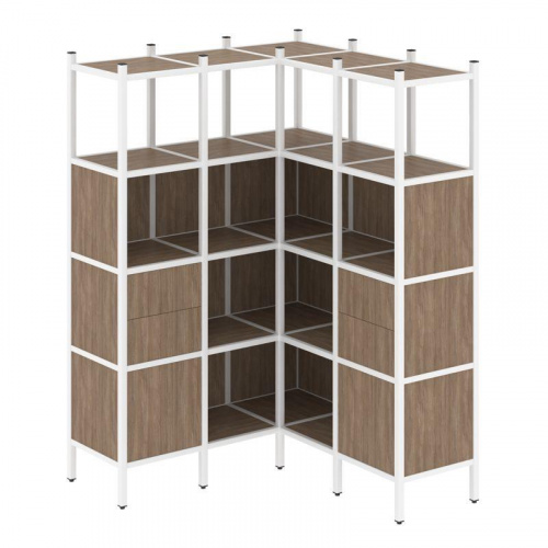 Стеллаж офисный угловой Loft VR.L-33 фото 9 Стеллаж офисный угловой Loft VR.L-33 фото 9