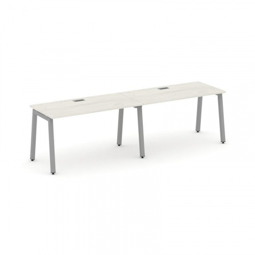 Style Project Рабочая станция 1 сторон. SN-5A.ORS-001 Тиквуд Светлый/Металл Антрацит 1960*600*750 фото 12