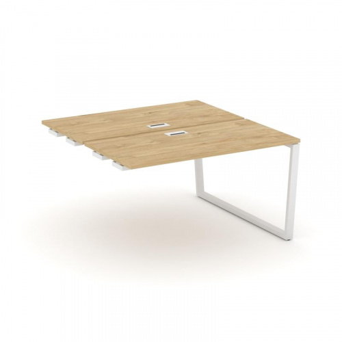 Style Project Стол-приставка к опор. элем. SN-6T2.DPRS-024 Акация Лорка/Металл Антрацит/Заглушка Пла фото 3