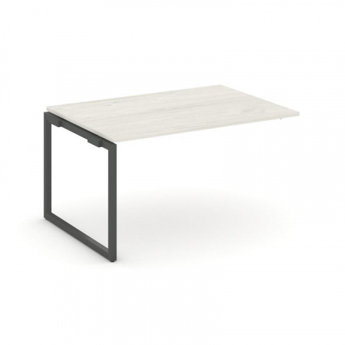 Style Project Проходной наб. элем. перег. стола SN-4O.NSPRG-003.3 Дуб Наварра/Металл Белый 1380*980* фото 9