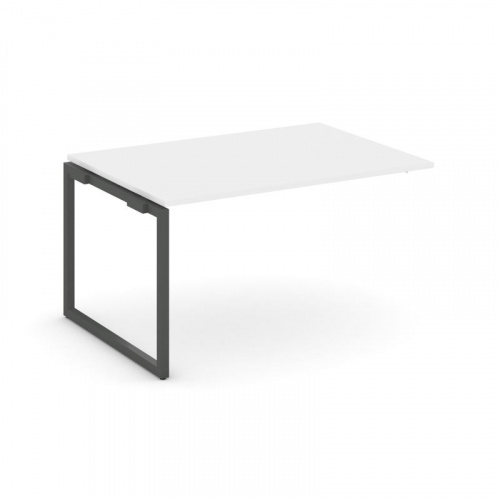 Style Project Проходной наб. элем. перег. стола SN-4O.NSPRG-003.3 Дуб Наварра/Металл Белый 1380*980* фото 10