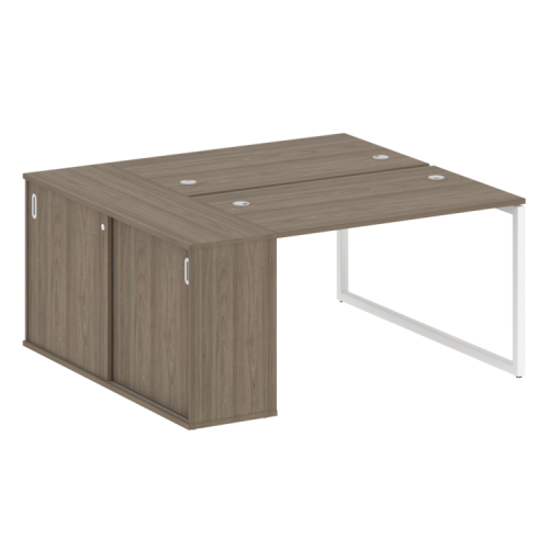 Бенч-система с шкафом-купе на О-обр. м/к Metal System Quattro 40БО.РС-СШК-1.2 фото 2