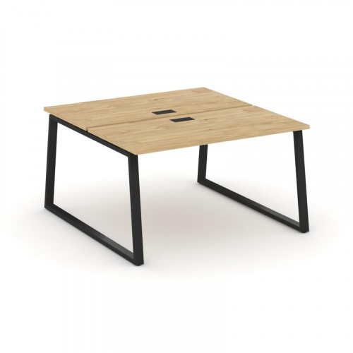 Style Project Рабочая станция 2-х сторон. SN-6T1.DRS-024 Акация Лорка/Металл Антрацит/Заглушка Пласт