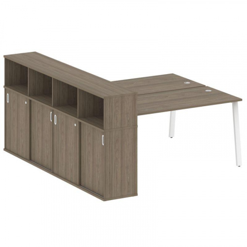 Бенч-система с шкафом-купе на А-обр. м/к Metal System БА.РС-СШК-4.4 фото 10