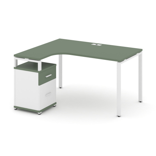 Стол эргономичный с опорной тумбой Concept CN.SA-306(L)