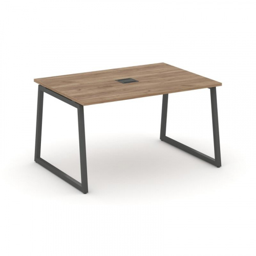 Style Project Стол переговорный SN-4T1.SPRG-003 Акация Лорка/Металл Антрацит/Заглушка Металл Антраци фото 23