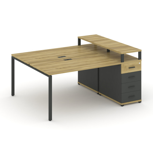 Бенч-система с 1 опорной тумбой Concept CN.DRS-411 фото 4