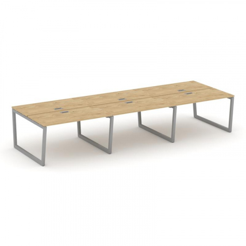 Style Project Рабочая станция 2-х сторон. SN-5T2.DRS-072 Акация Лорка/Металл Антрацит/Заглушка Пласт фото 2