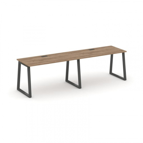 Style Project Рабочая станция 1 сторон. SN-6T1.ORS-003 Акация Лорка/Металл Антрацит/Заглушка Пластик фото 23