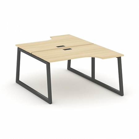 Style Project Рабочая станция эргоном. SN-5T1.DRPA-002 Акация Лорка/Металл Антрацит/Заглушка Пластик