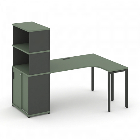 Стол эргономичный с опорным шкафом-купе Concept CN.SA-221(R)
