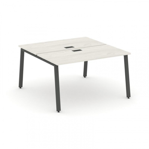 Style Project Рабочая станция 2-х сторон. SN-6A.DRS-012 Дуб Наварра/Металл Белый 1180*1432*750 фото 24