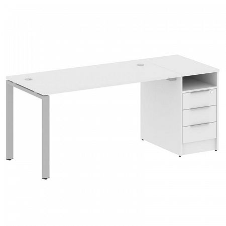 Бенч-система с тумбой на П-обр. м/к Metal System БП.РС-СТП-1.3