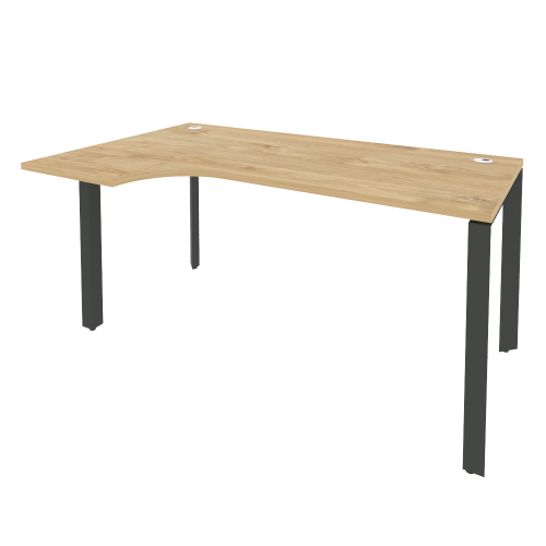 Стол эргономичный на П-обр. м/к Onix O.MP-SA-1 (L) фото 8