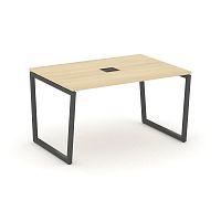 Style Project Стол переговорный SN-4T2.SPRG-001 Акация Лорка/Металл Антрацит/Заглушка Металл Антраци