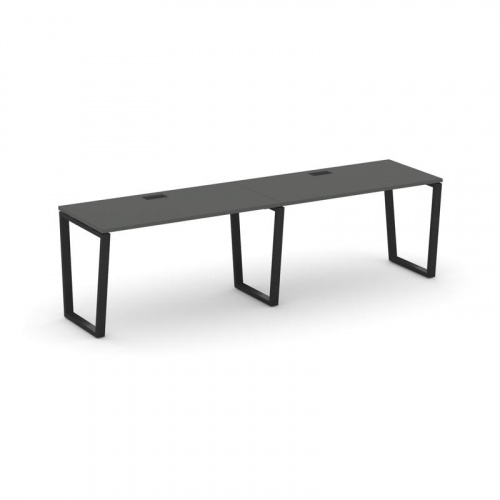 Style Project Рабочая станция 1 сторон. SN-6T2.ORS-001 Акация Лорка/Металл Антрацит/Заглушка Пластик фото 8