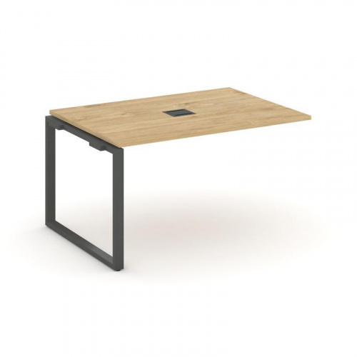 Style Project Проходной наб. элем. перег. стола SN-6O.NSPRG-003 Дуб Табак/Металл Серый 1380*980*750 фото 10