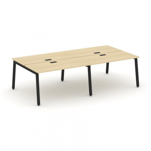 Style Project Рабочая станция 2-х сторон. SN-5A.DRS-043 Дуб Наварра/Металл Белый 2760*1432*750 фото 7