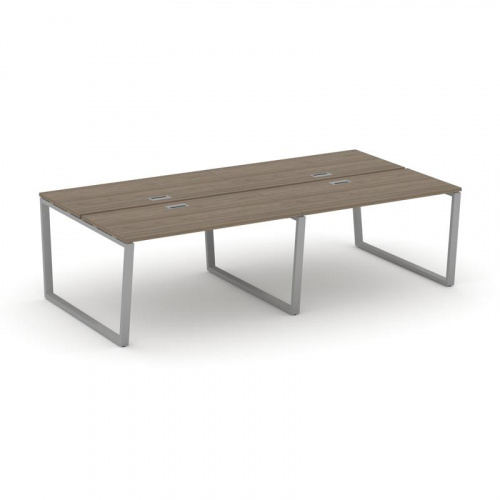 Style Project Рабочая станция 2-х сторон. SN-6T2.DRS-032 Акация Лорка/Металл Антрацит/Заглушка Пласт фото 14