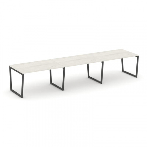 Style Project Стол переговорный SN-4T2.SPRG-024.3 Акация Лорка/Металл Антрацит 4740*980*750 фото 24