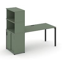 Стол офисный с опорным шкафом-купе Concept CN.SP-243