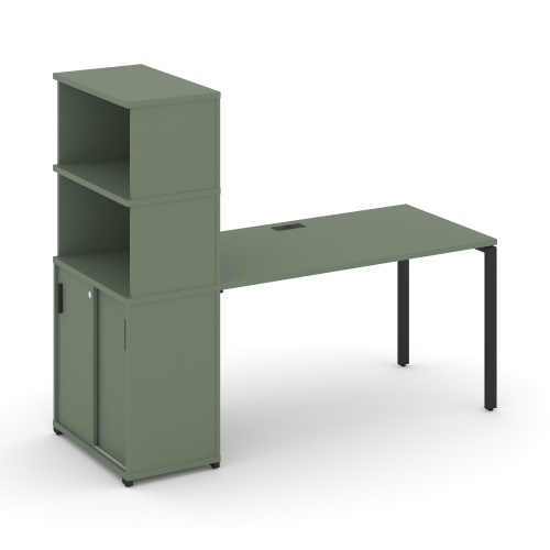 Стол офисный с опорным шкафом-купе Concept CN.SP-241