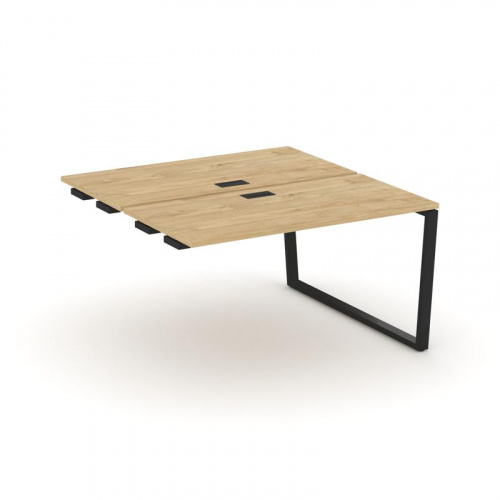 Style Project Стол-приставка к опор. элем. SN-6T2.DPRS-024 Акация Лорка/Металл Антрацит/Заглушка Пла