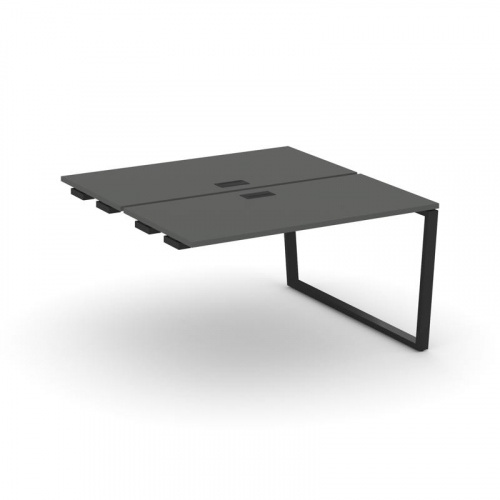 Style Project Стол-приставка к опор. элем. SN-6T2.DPRS-024 Акация Лорка/Металл Антрацит/Заглушка Пла фото 5