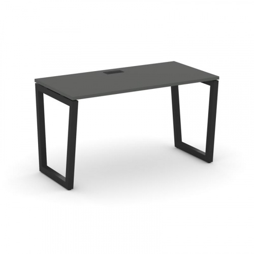 Style Project Стол письменный SN-5T2.SP-004 Акация Лорка/Металл Антрацит/Заглушка Пластик Черный 158 фото 5