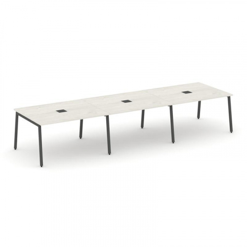 Style Project Стол переговорный SN-4A.SPRG-054 Белый/Металл Антрацит 4740*1180*750 фото 27 Style Project Стол переговорный SN-4A.SPRG-054 Белый/Металл Антрацит 4740*1180*750 фото 27