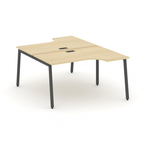 Style Project Рабочая станция эргоном. SN-4A.DRPA-002 Дуб Наварра/Металл Антрацит 1580*1232/1992*750 фото 26