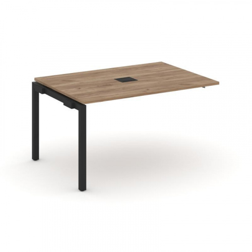 Style Project Проходной наб. элем. перег. стола SN-5P.NSPRG-003 Вяз Благородный/Металл Черный 1380*9 фото 4