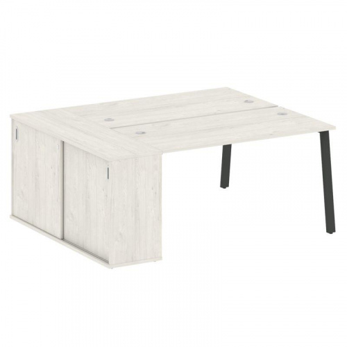 Бенч-система с шкафом-купе на А-обр. м/к Metal System БА.РС-СШК-1.3 фото 3