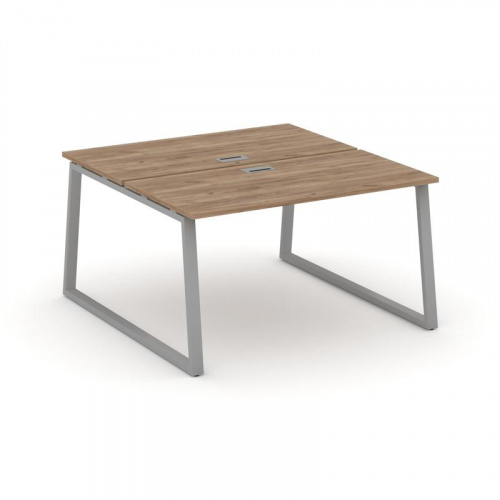 Style Project Рабочая станция 2-х сторон. SN-6T1.DRS-024 Акация Лорка/Металл Антрацит/Заглушка Пласт фото 10