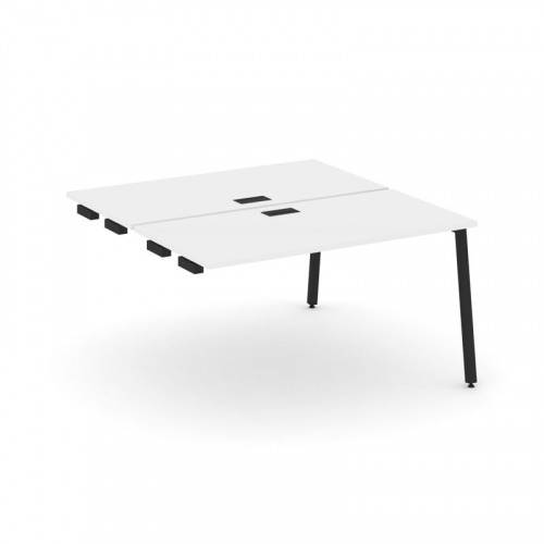 Style Project Стол-приставка к опор. элем. SN-4A.DPRS-011 Дуб Наварра/Металл Белый 980*1432*750 фото 9