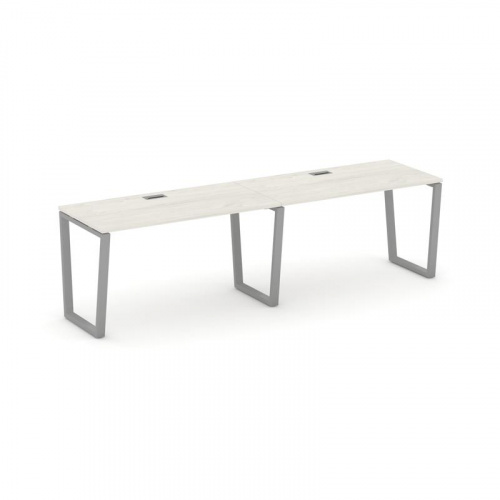 Style Project Рабочая станция 1 сторон. SN-6T2.ORS-001 Акация Лорка/Металл Антрацит/Заглушка Пластик фото 12