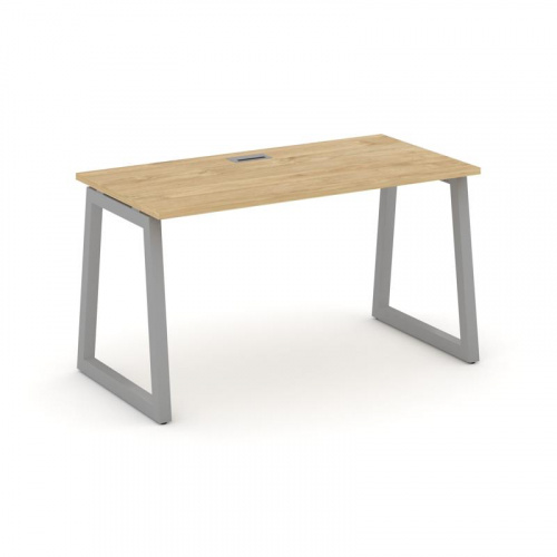 Style Project Стол письменный SN-5T1.SP-023 Акация Лорка/Металл Антрацит/Заглушка Пластик Черный 138 фото 2