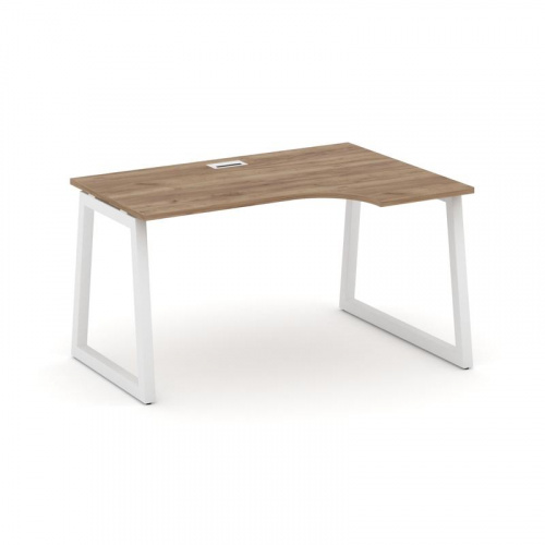 Style Project Стол рабочий эргоном. SN-5T1.SPA-002(R) Акация Лорка/Металл Антрацит/Заглушка Пластик фото 11 Style Project Стол рабочий эргоном. SN-5T1.SPA-002(R) Акация Лорка/Металл Антрацит/Заглушка Пластик фото 11