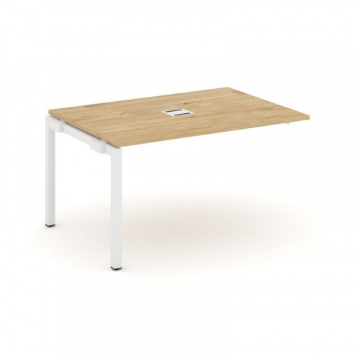 Style Project Проходной наб. элем. перег. стола SN-5P.NSPRG-003 Вяз Благородный/Металл Черный 1380*9 фото 2