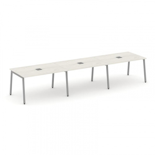 Style Project Стол переговорный SN-4A.SPRG-022 Дуб Наварра/Металл Антрацит 3540*980*750 фото 9