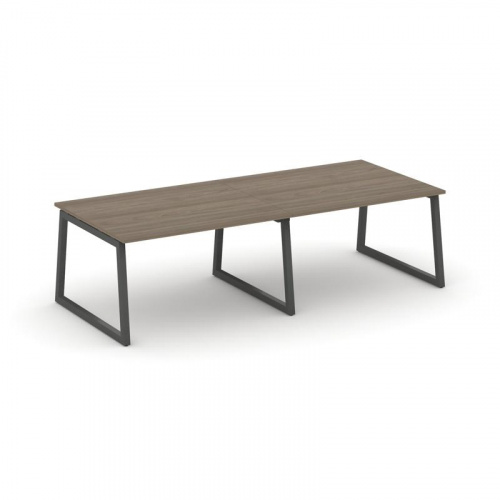 Style Project Стол переговорный SN-5T1.SPRG-043.3 Акация Лорка/Металл Антрацит 2760*1180*750 фото 25