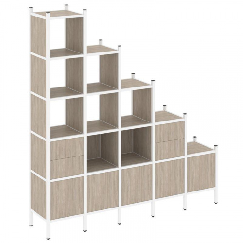 Стеллаж офисный прямой Loft VR.L-23 фото 2 Стеллаж офисный прямой Loft VR.L-23 фото 2