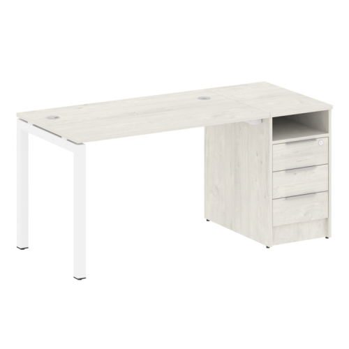 Бенч-система с тумбой на П-обр. м/к Metal System Quattro 50БП.РС-СТП-1.2 фото 4