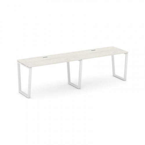 Style Project Рабочая станция 1 сторон. SN-6T2.ORS-001 Акация Лорка/Металл Антрацит/Заглушка Пластик фото 13