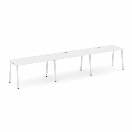 Style Project Рабочая станция 1 сторон. SN-4A.ORS-053 Белый/Металл Белый 4140*800*750