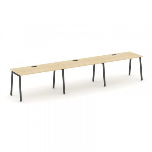 Style Project Рабочая станция 1 сторон. SN-4A.ORS-043 Акация Лорка/Металл Антрацит 4140*700*750 фото 28