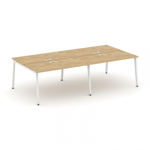 Style Project Рабочая станция 2-х сторон. SN-4A.DRS-054 Дуб Табак/Металл Антрацит 3160*1632*750 фото 17